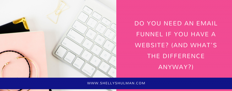 Do You Need an Email Funnel If You Have a Website? (And What's the Difference Anyway?)