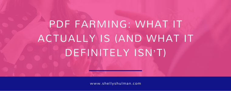 PDF Farming: What It Actually Is (And What It Definitely Isn’t)